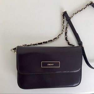 Dark Purple DKNY Crossbody Bag